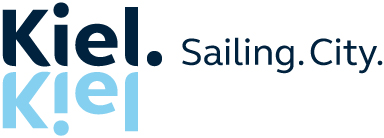 Logo der Antragstellerin Kiel. Sailing City.
