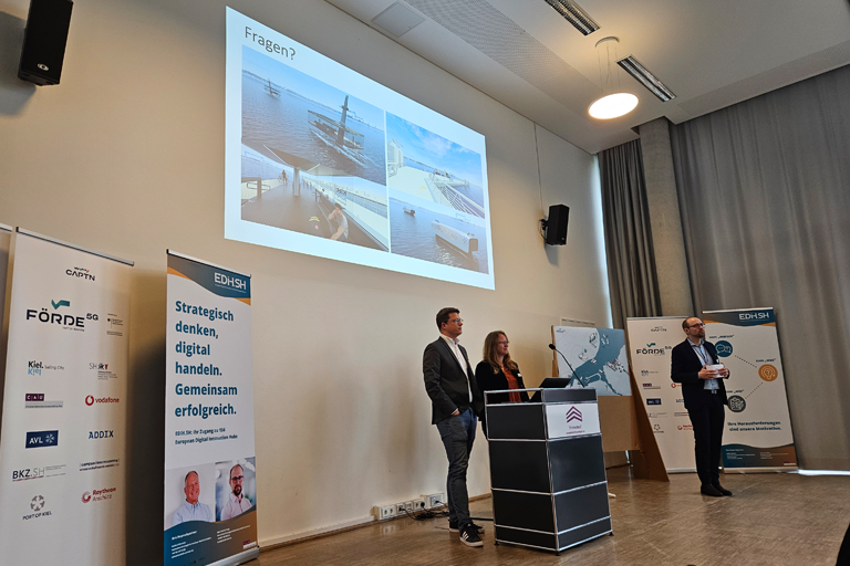 Präsentation und Beantwortung von Fragen des Publikums
